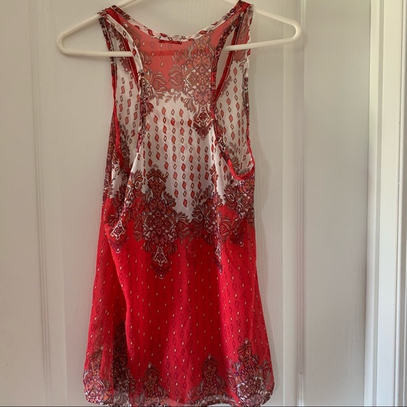 Sheer racer back tank top - Picture 2 of 5